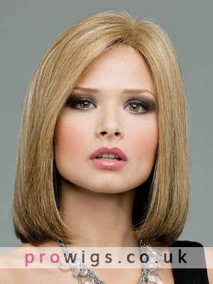 Medium 100% Remy Human Hair Lace Front Wig
