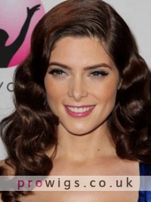 20" Ashley Greene Beautiful Long Wavy Full Lace Wig
