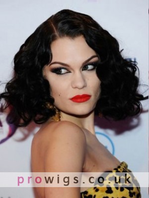 A Jessie J Medium Curly Wig