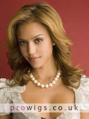  New Jessica Alba's Hairstyle Wig