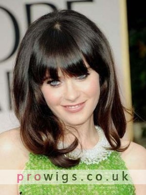 Zooey Deschanel's New Prom Hairstyle Wig