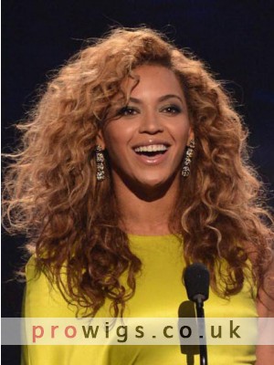 100% Human Hair Beyonce's Long Wavy Wig
