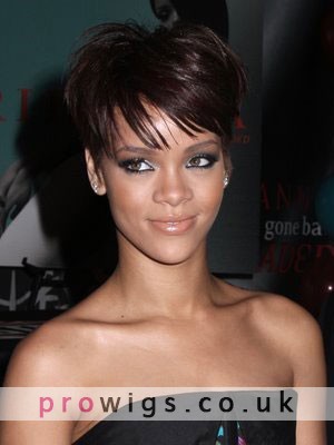 Rihanna Sporty Extra Short Synthetic Wig