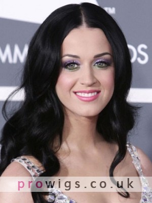Katy Perry Synthetic Long Wavy Wig