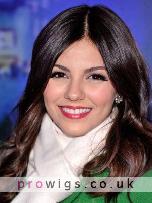 Glamorous Victoria Justice Hairstyle Full Lace Wig