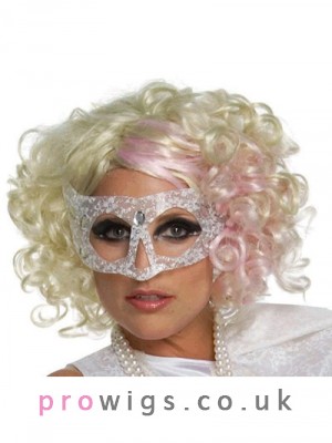 Attractive Medium Wavy Lady Gaga Lace Front Wig For Woman