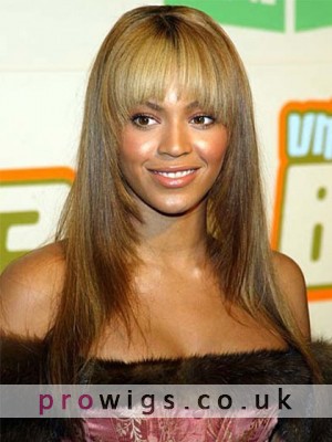 Beyonce Long Straight Remy Human Hair Wig