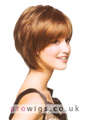 Short Bob Wig With A Perfect Fringe