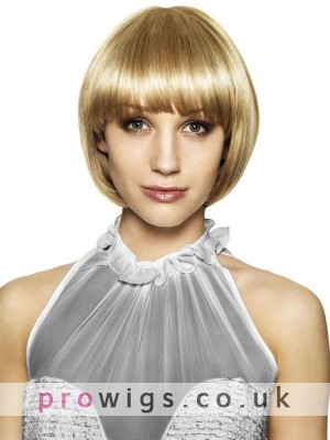 Pretty And Flattering Look Synthetic Wigs Bob Style