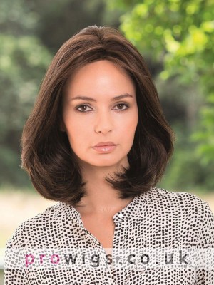 Classically Shaped Human Hair Full Lace Bob Style Wig
