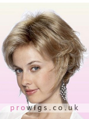Short Wavy With Modern Style Lace Front Wig