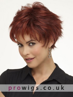 Full Lace Mono Top Synthetic Short Wig