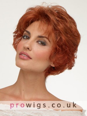 Sophisticated Capless Synthetic Short Wig