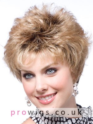 Synthetic Carefree Capless Short Wig