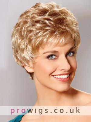 Petite Synthetic Lace Short Wig