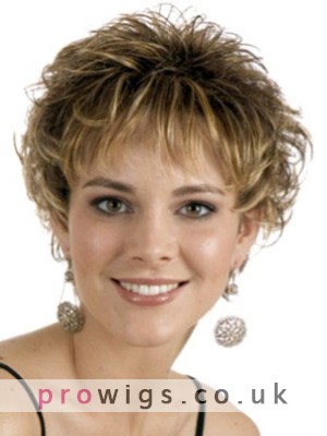 Ultra-lightweight Synthetic Short Wig