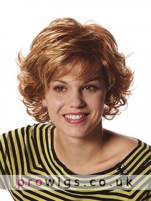Curly Synthetic Ladies Short Wig
