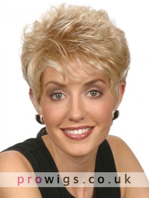 Classic Short Straight Pixie Synthetic Wig