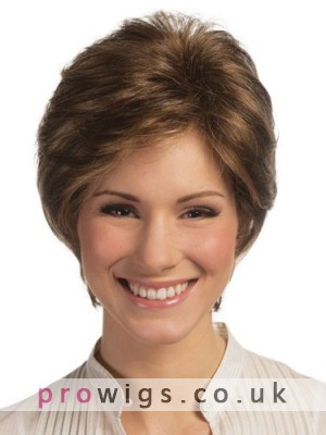Short Remy Human Hair Front Lace Wigs