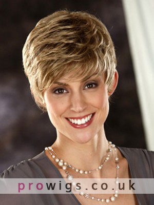 Fluffy Style Short Synthetic Wig