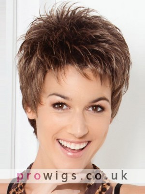 Pixie Cut Spiky Style Synthetic Wig