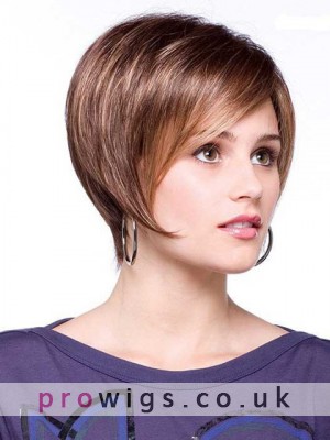 Trendy Boy Cut Synthetic Lace Front Wig