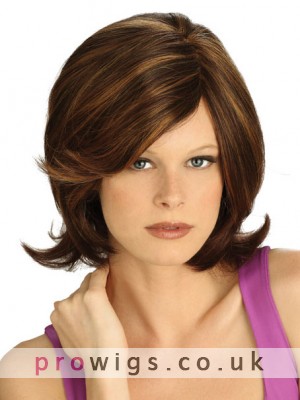 Lace Front Synthetic Medium Wig