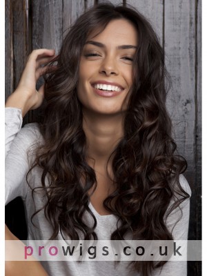 Full Lace Long Wavy Wig WIth High-quality Synthetic Fiber Wigs