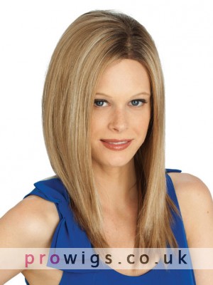 Sleek Straight Synthetic Long Lace Front Wig