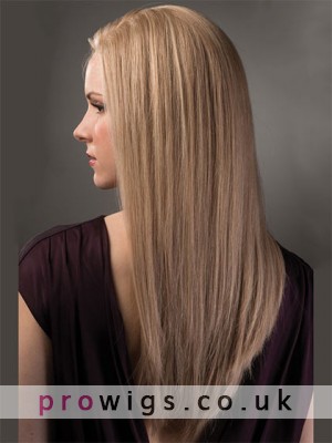 Natural Long Straight Remy Human Hair Wig