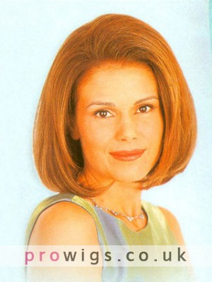 Bob Style With Flexible Clips 3/4 Capless Wig