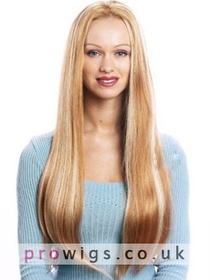 Long With Open Top 3/4 Wig
