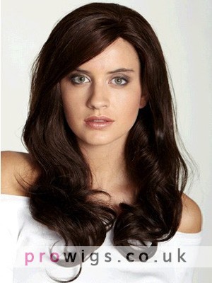 Clearance Long Wavy Remy Human Hair 3/4 Wig