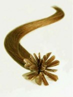 Silky Straight Nail/U Tip Hair Extensions