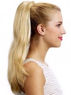 Natural Straight Synthetic Ponytail