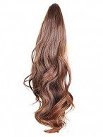 Claw Clip Synthetic Wavy Ponytail