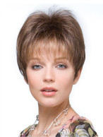 Short Slightly Top Piece Wig