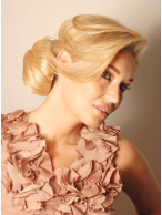 Short Classic Style Synthetic Bun