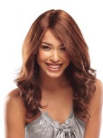 100% Human Hair Lace Front  Wavy Wig