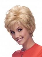Short 100% Remy Human Hair Hand Tied Lace Front Wig