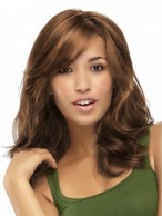 Heat Friendly Wavy Synthetic Capless Wig