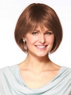 Short Human Hair Full Lace Bob Wig