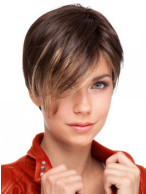 Short Lace Front With Mono Top Human Hair Wig