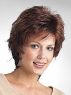 Classic Chic Short Synthetic Layered Wig