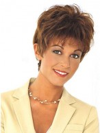 Short Wavy Full Lace Human Hair Wig