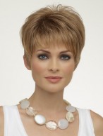 Short Straight Synthetic Pixies Wig