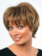 Short Full Lace Human Hair Straight Wig