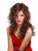 Long Full Lace Wavy Human Hair Gorgeous Wig
