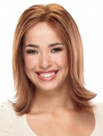 Mid-Length Lace Front 100% Human Hair Wig