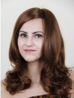 Long Lace Front Wavy Human Hair Wig